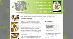 Desktop Screenshot of dlishcatering.ie